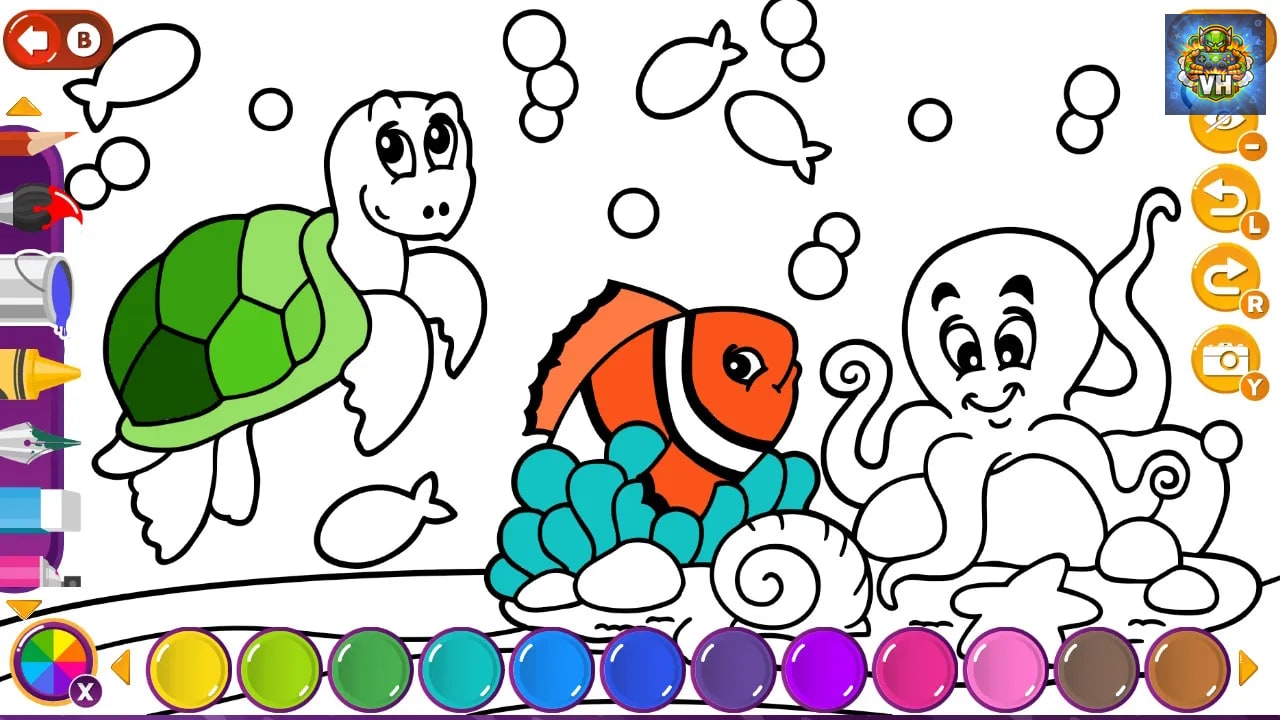 Kid's Art Coloring Book Nintendo Switch - ảnh màn hình 3