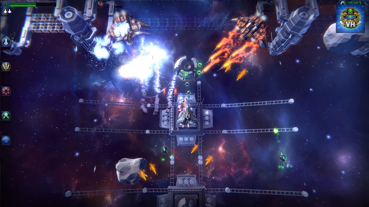 Astro Flame: Starfighter Nintendo Switch - ảnh màn hình 4