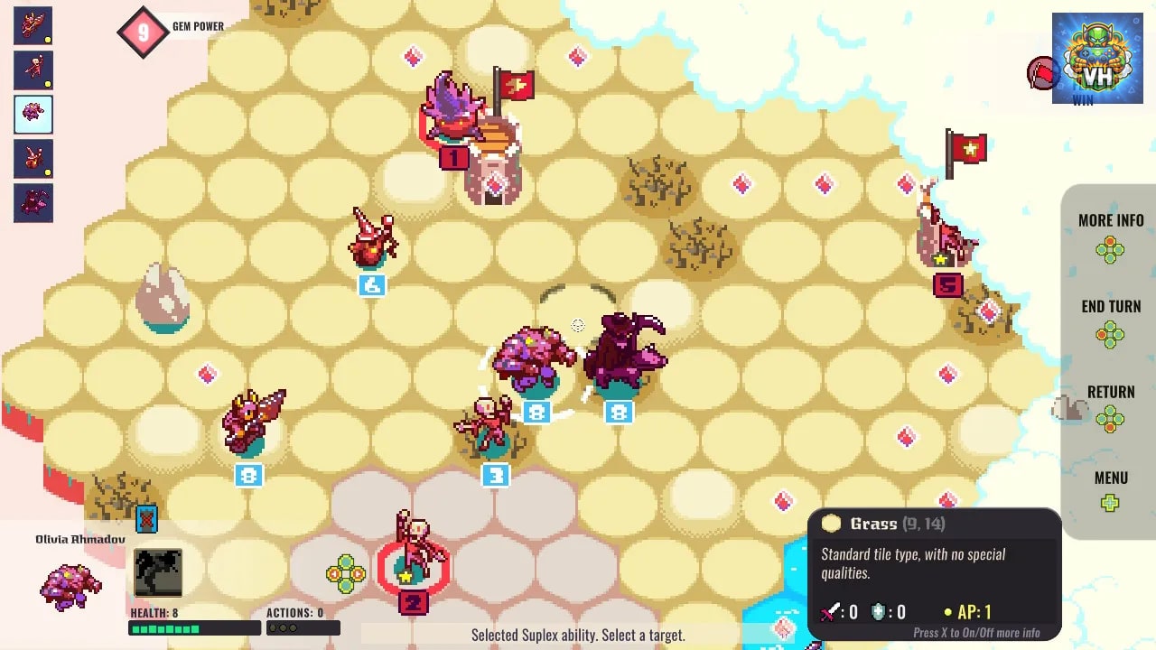 Gem Wizards Tactics Nintendo Switch - ảnh màn hình 3