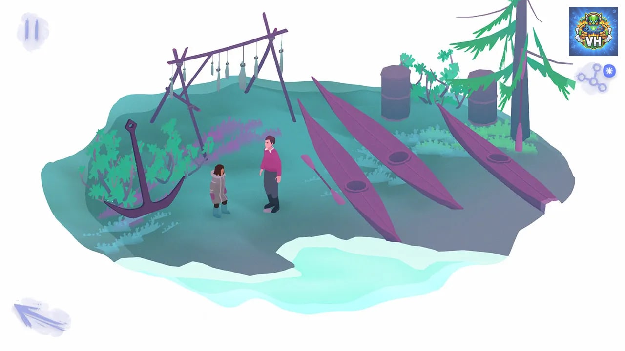 Inua - A Story in Ice and Time Nintendo Switch - ảnh màn hình 1