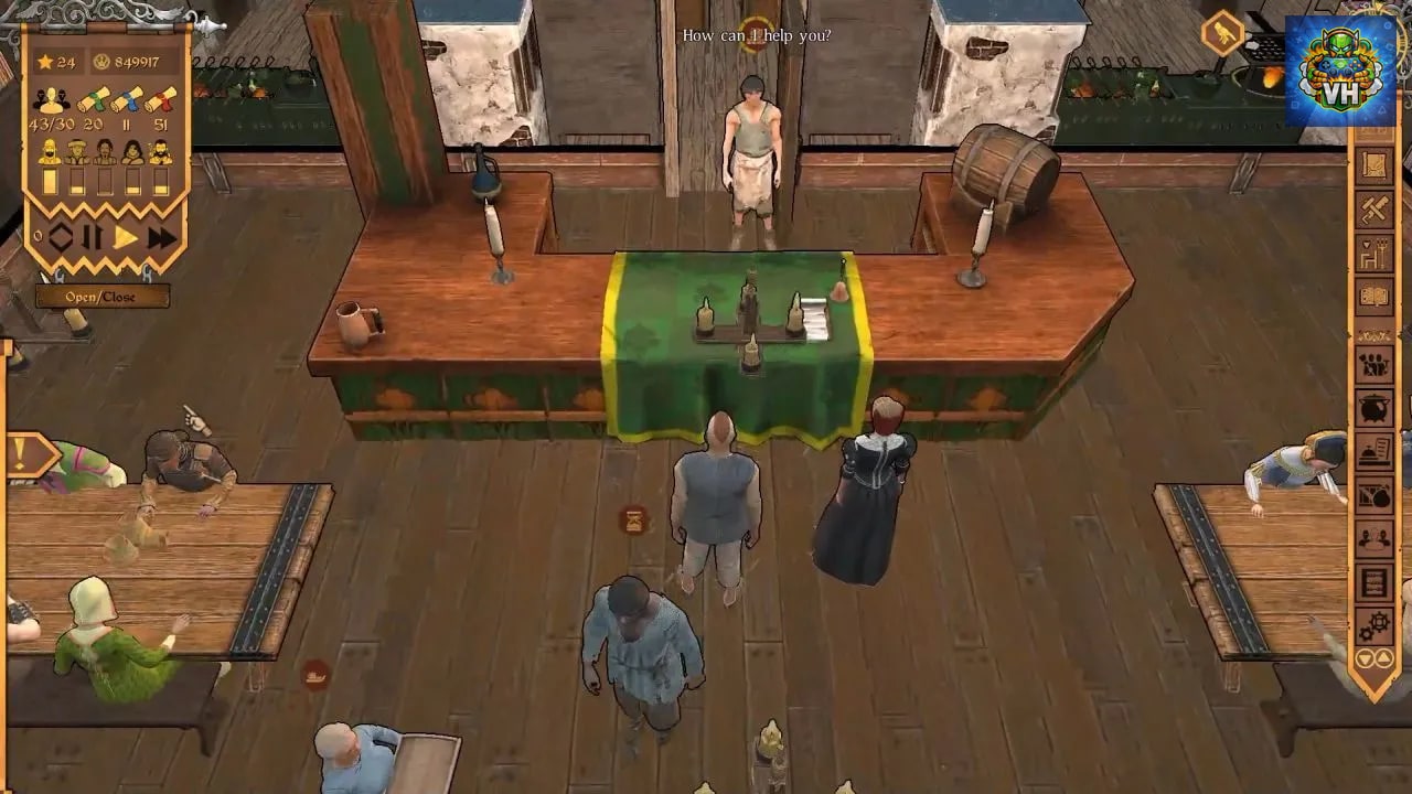 Crossroads Inn: A Fantasy Tavern Sim Nintendo Switch - ảnh màn hình 1