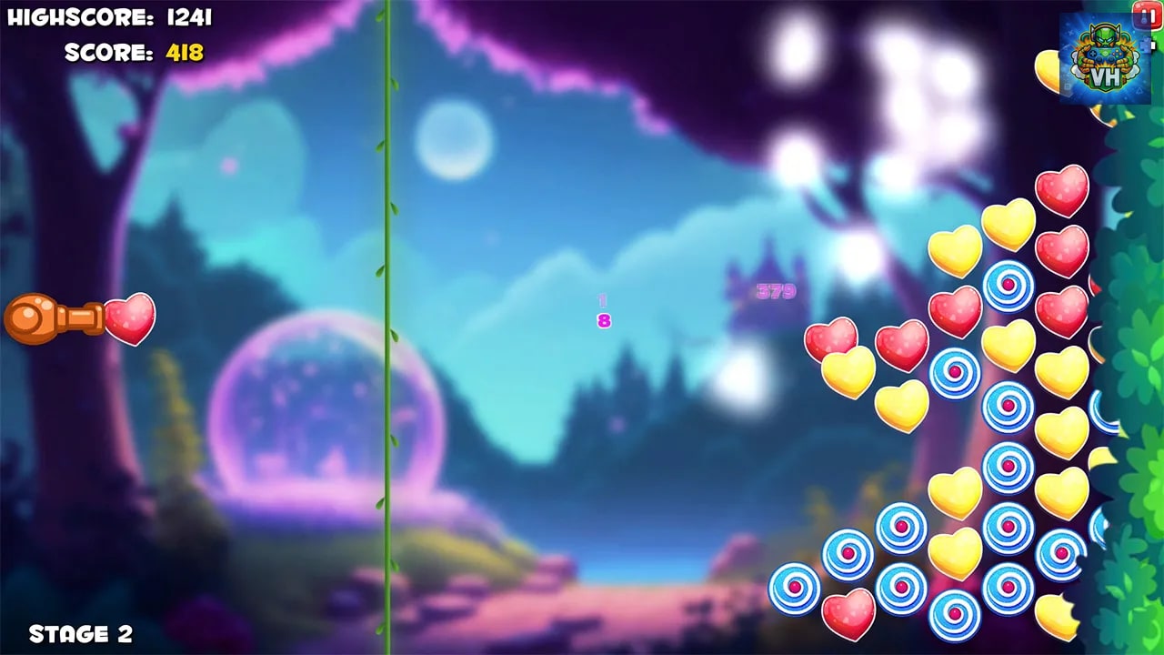 Magic Bubble Shooter: Classic Bubbles Arcade Nintendo Switch - ảnh màn hình 1
