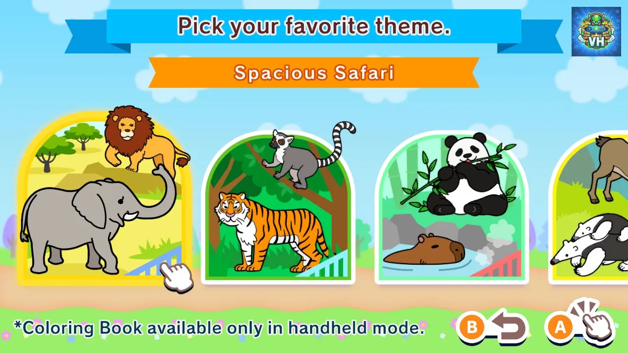 Coloring book series Zoo Nintendo Switch - ảnh màn hình 2