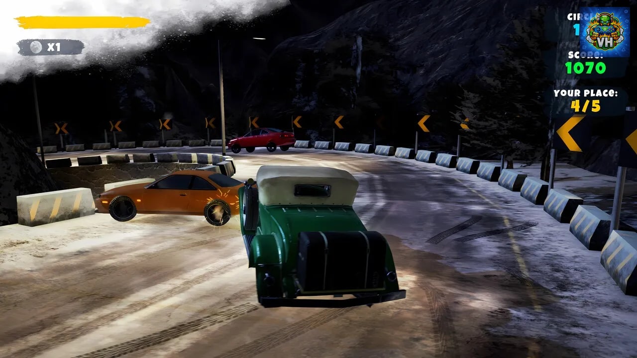 Car Racing Ice – Classic Nintendo Switch - ảnh màn hình 5