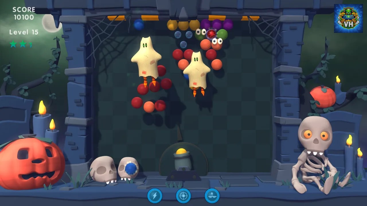 Halloween Bubble Shooter Nintendo Switch - ảnh màn hình 4