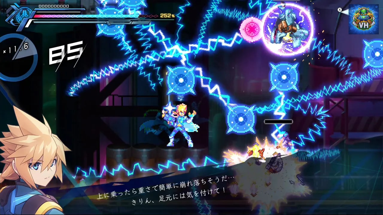 Azure Striker GUNVOLT 3 Nintendo Switch - ảnh màn hình 10