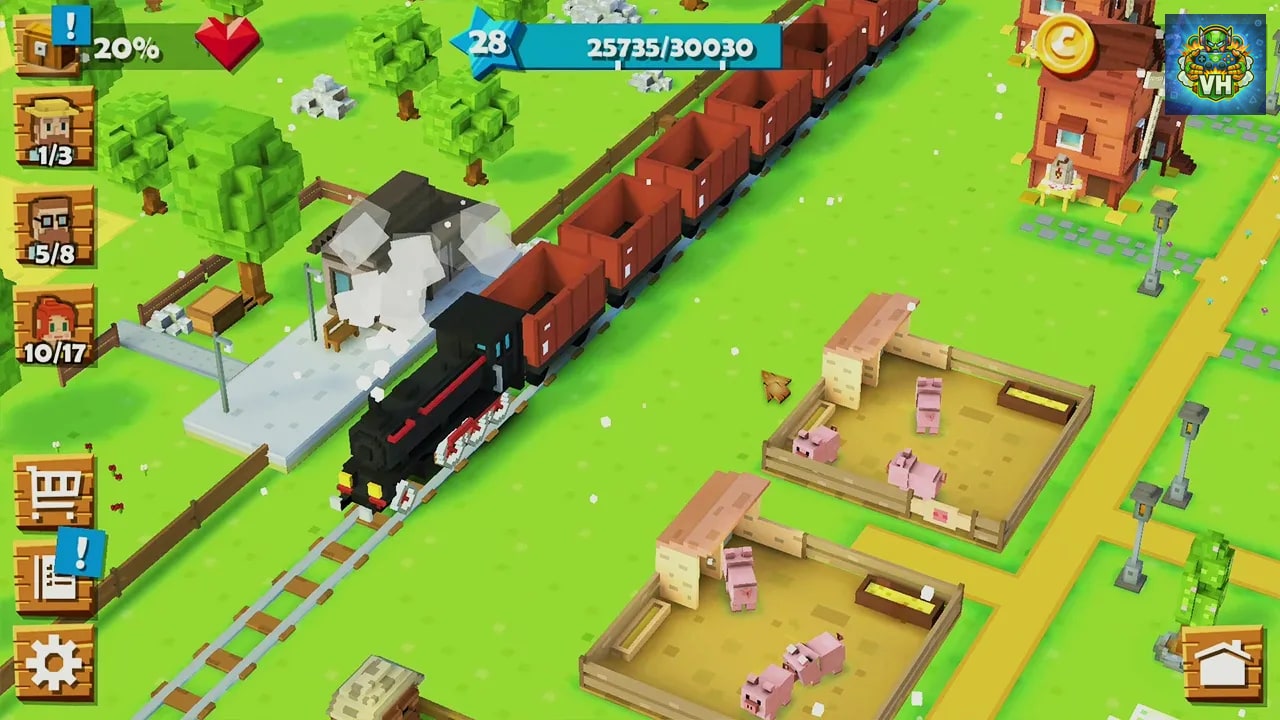 Blocky Farm Nintendo Switch - ảnh màn hình 1
