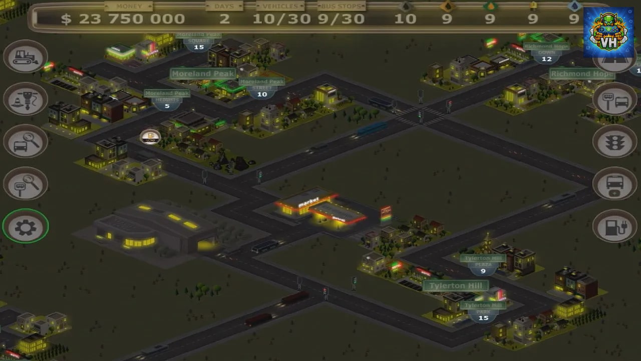Bus Tycoon Night and Day Nintendo Switch - ảnh màn hình 3