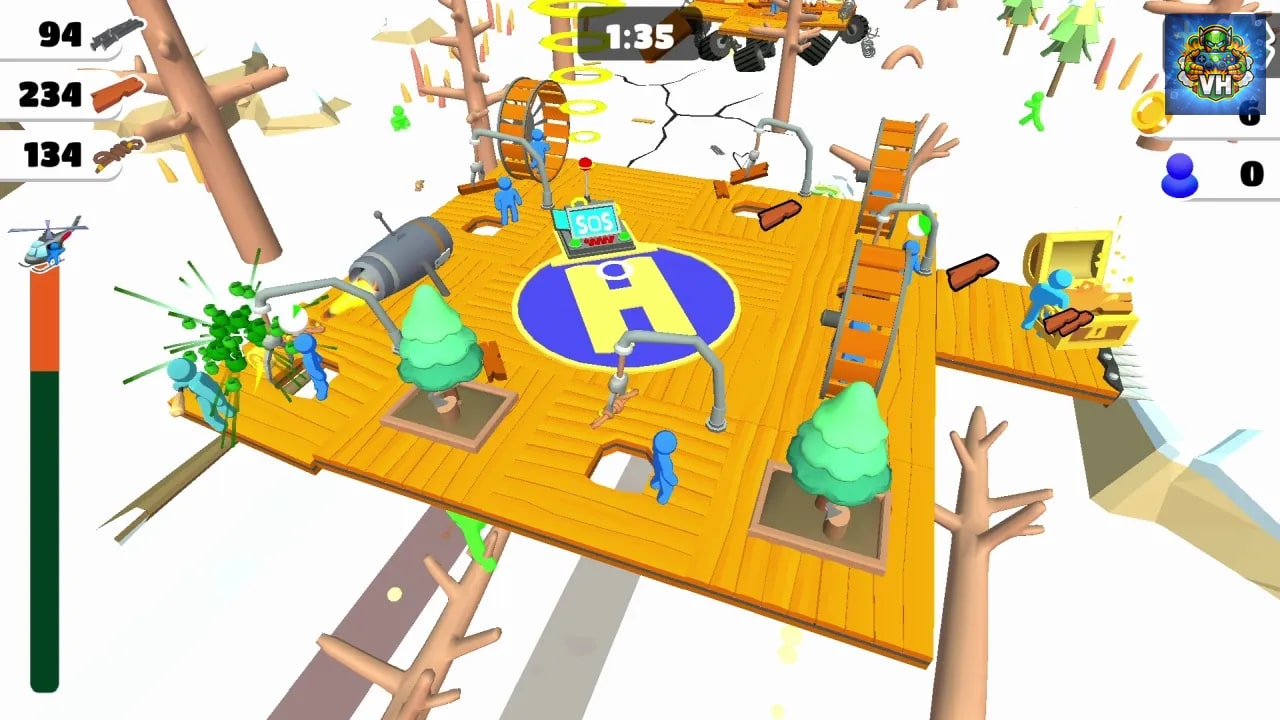 Zombie Raft Nintendo Switch - ảnh màn hình 5