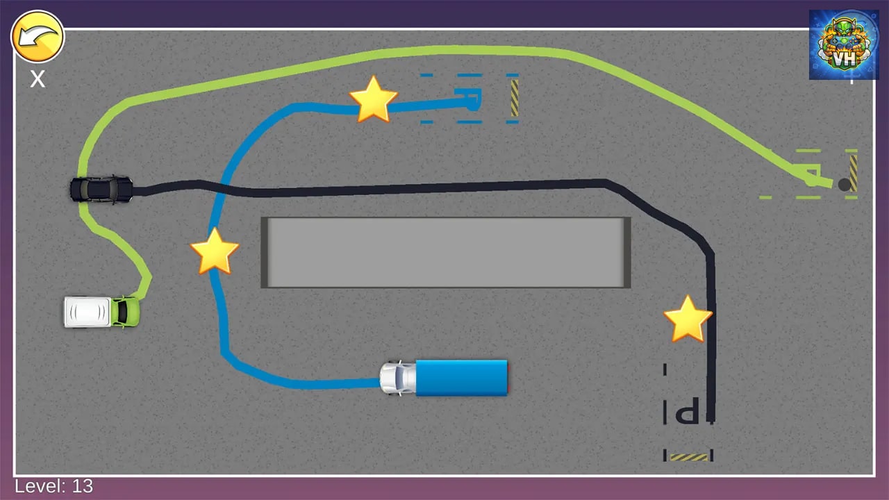 City Parking Driver: Draw The Path Simulator Nintendo Switch - ảnh màn hình 8