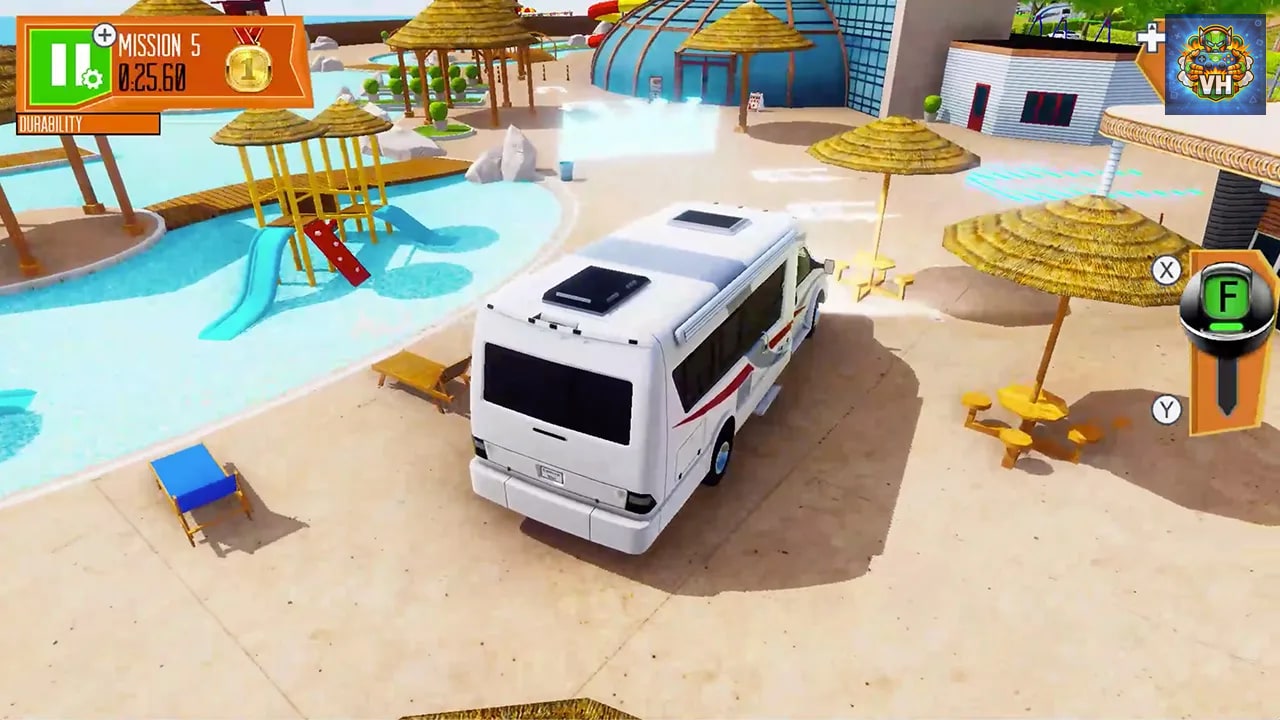 Camper Van Simulator Nintendo Switch - ảnh màn hình 1