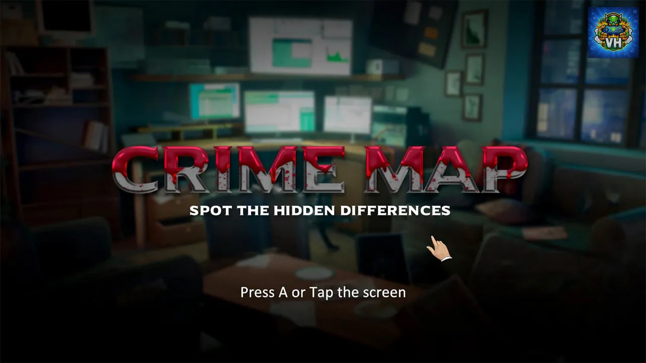 Crime Map: Spot the Hidden Differences Nintendo Switch - ảnh màn hình 3