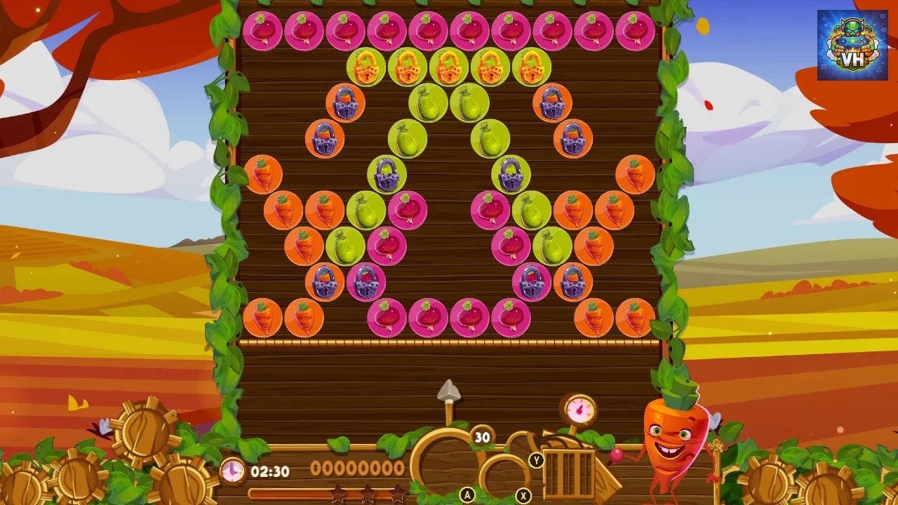 Vege Bubble Shoot Nintendo Switch - ảnh màn hình 6