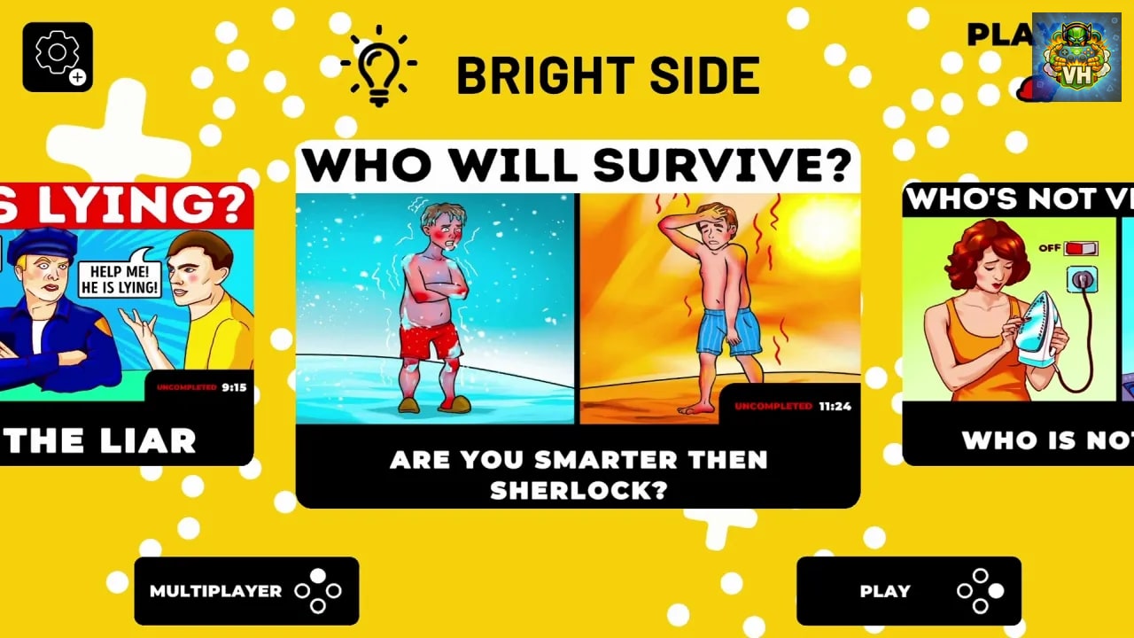 Bright Side: Riddles and Puzzles Nintendo Switch - ảnh màn hình 5