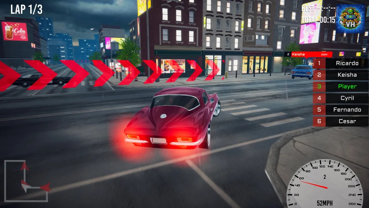 Sunset Racer Nintendo Switch - ảnh màn hình 4