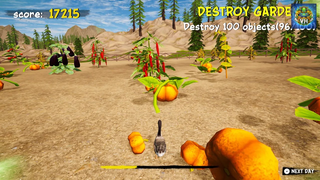 Crazy Goose Simulator Nintendo Switch - ảnh màn hình 3