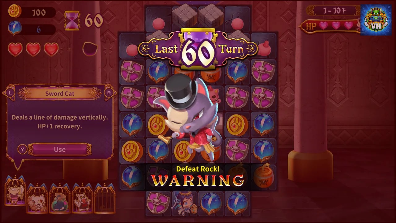 Persha and the Magic Labyrinth -Arabian Nyaights- Nintendo Switch - ảnh màn hình 6