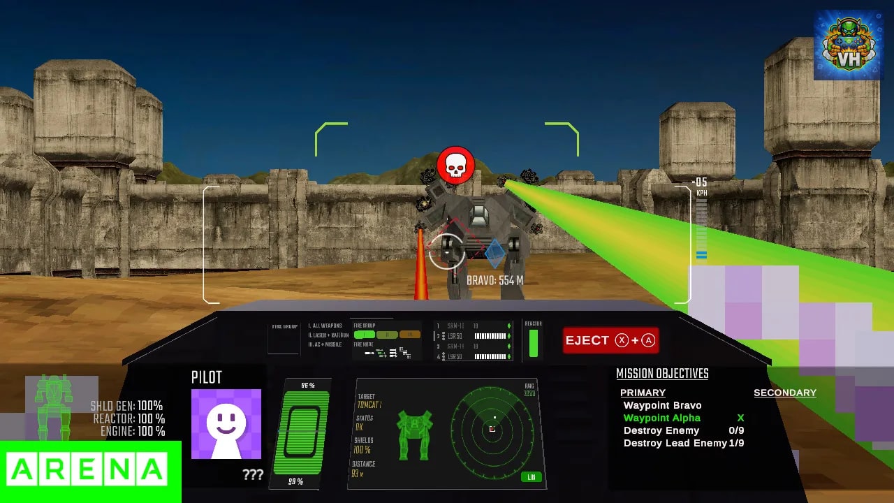 Ace Robot Combat Nintendo Switch - ảnh màn hình 5