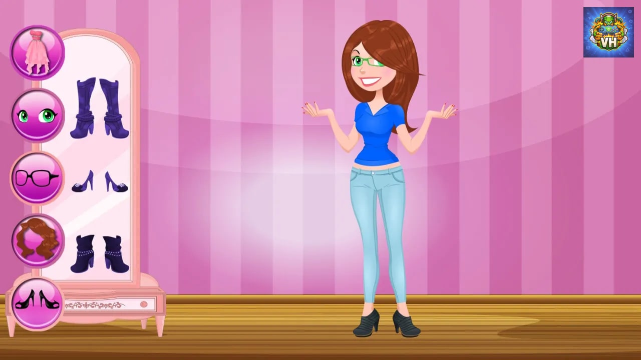 Girl Dress Up Classic Nintendo Switch - ảnh màn hình 1