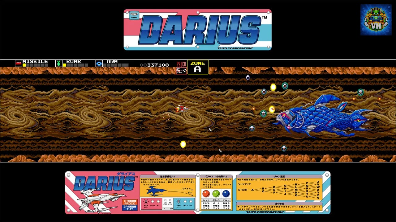 Arcade Archives DARIUS Nintendo Switch - ảnh màn hình 6