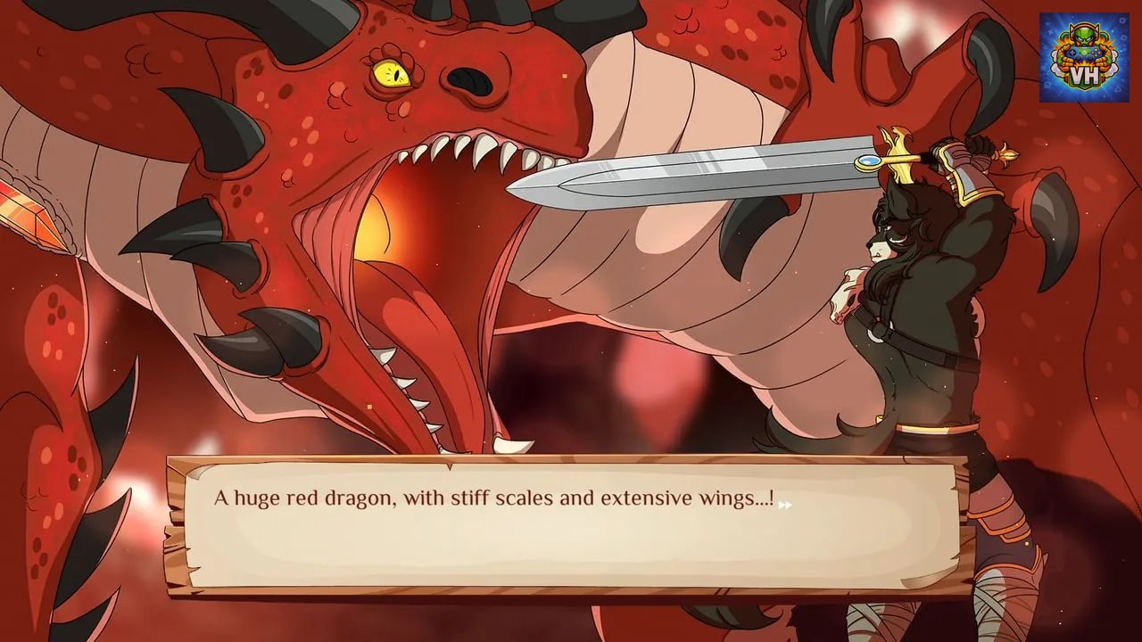 Burrow of the Fallen Bear: A Gay Furry Visual Novel Nintendo Switch - ảnh màn hình 1