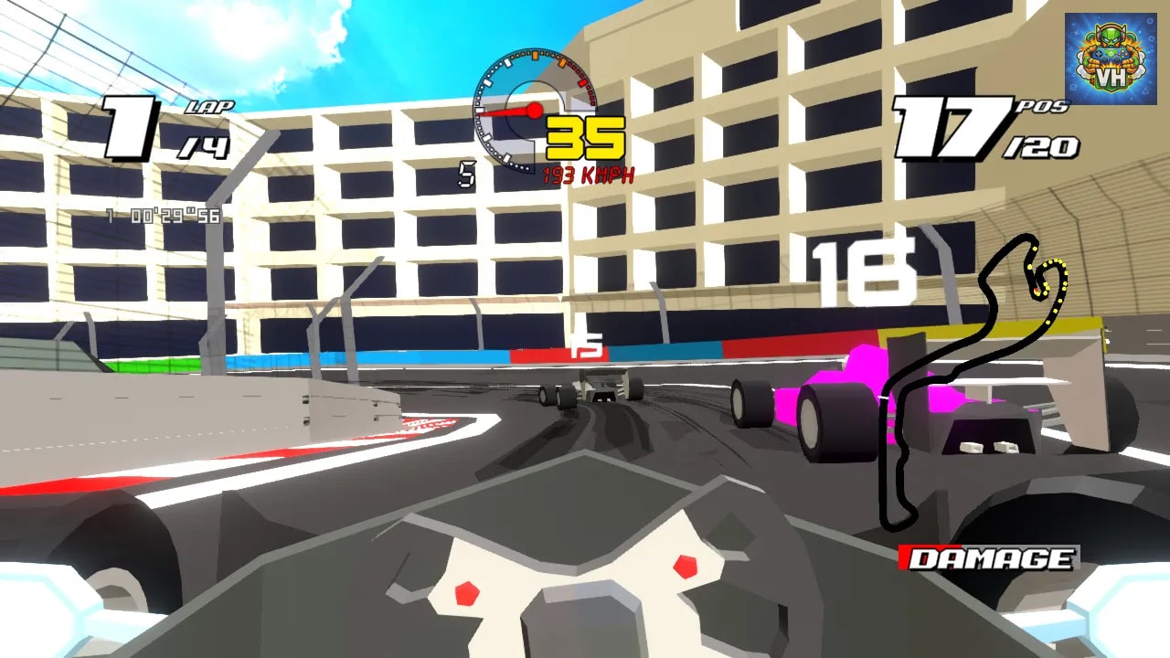 Formula Retro Racing Nintendo Switch - ảnh màn hình 2