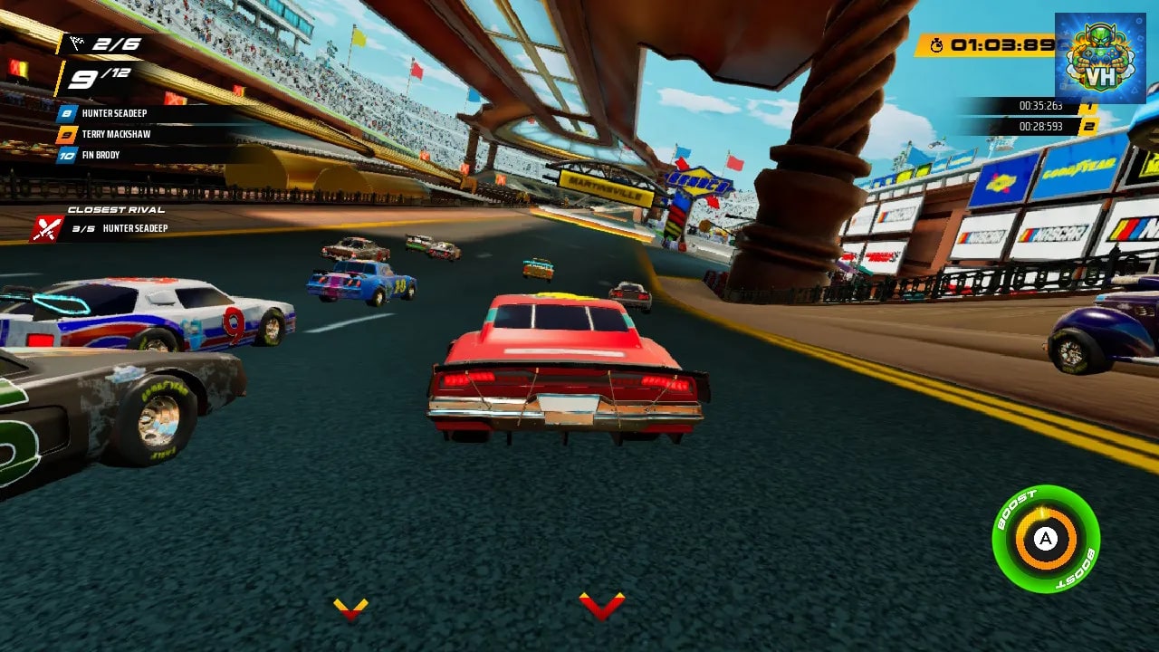 NASCAR Arcade Rush Nintendo Switch - ảnh màn hình 5