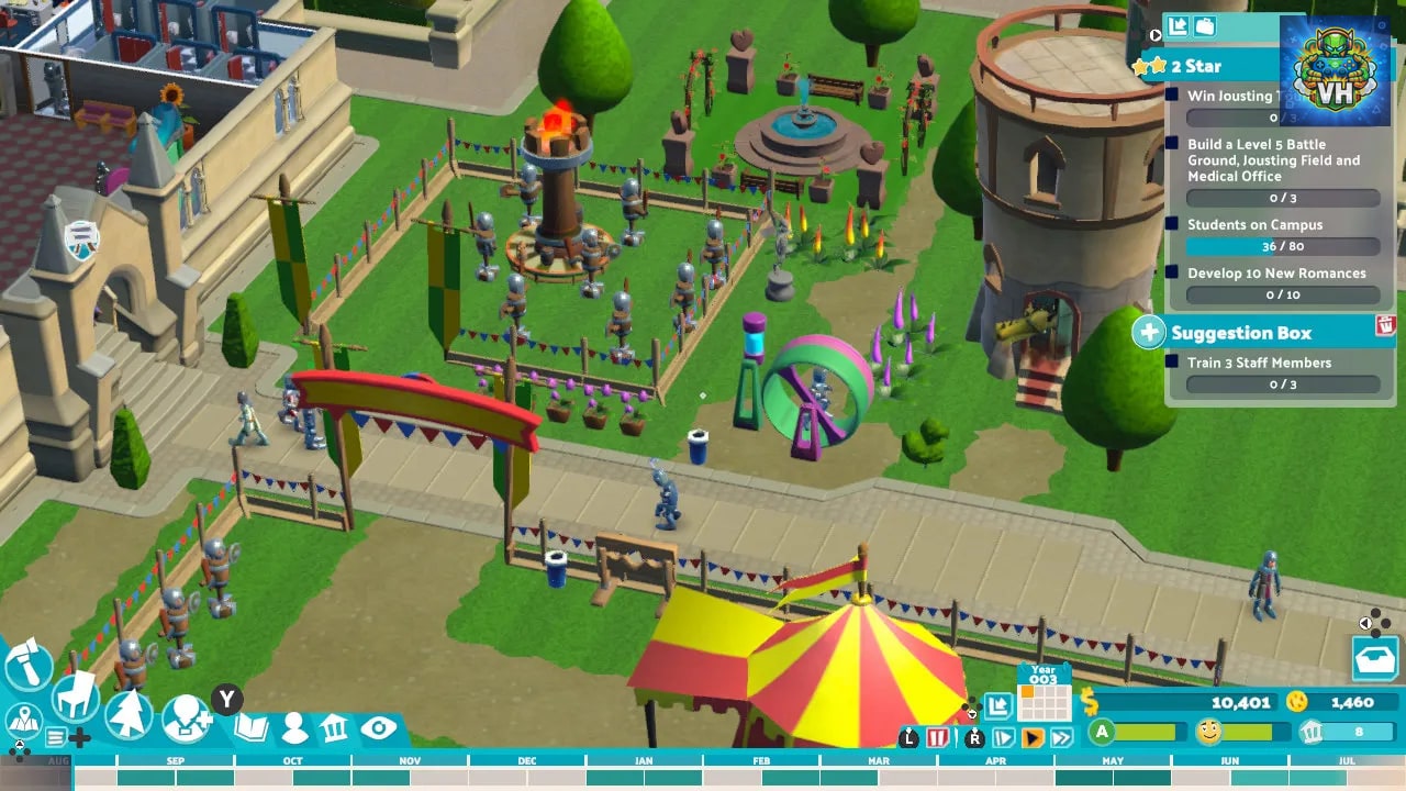 Two Point Campus Nintendo Switch - ảnh màn hình 5