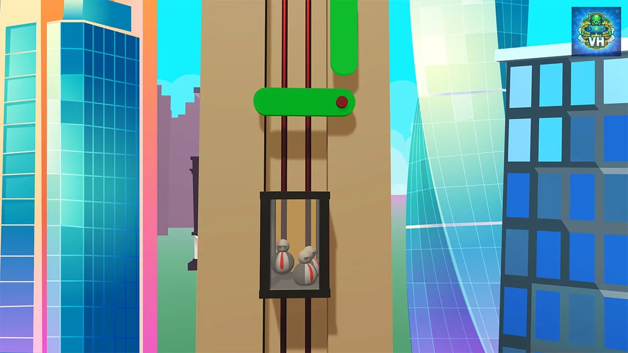 Falling Elevator - Hyper Casual Demolish Escape Survival Game Nintendo Switch - ảnh màn hình 2