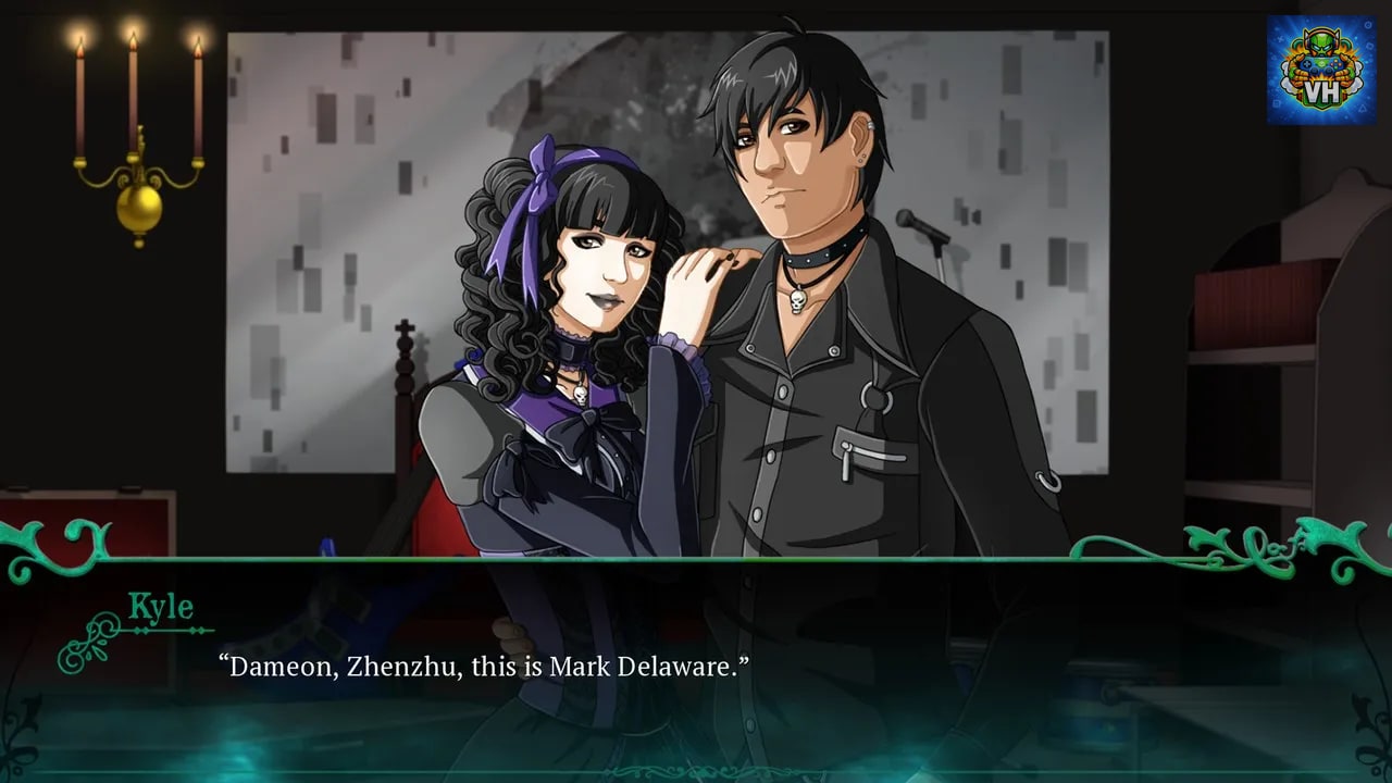 Twice Reborn: A Vampire Visual Novel Nintendo Switch - ảnh màn hình 2