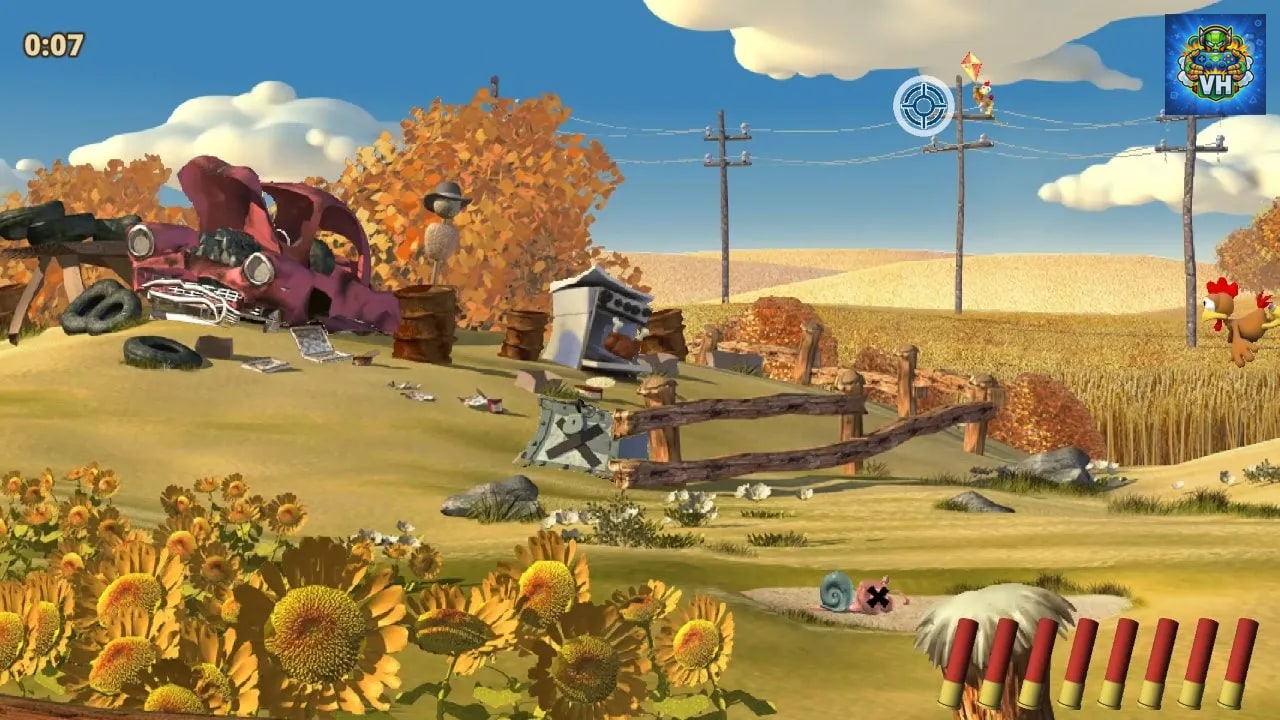 Moorhuhn X - Crazy Chicken X Nintendo Switch - ảnh màn hình 2