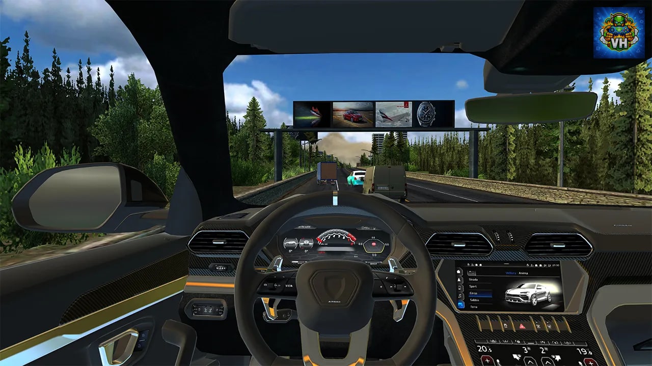 Car Racing Highway Driving Simulator, real parking driver sim speed traffic deluxe 2022 Nintendo Switch - ảnh màn hình 13