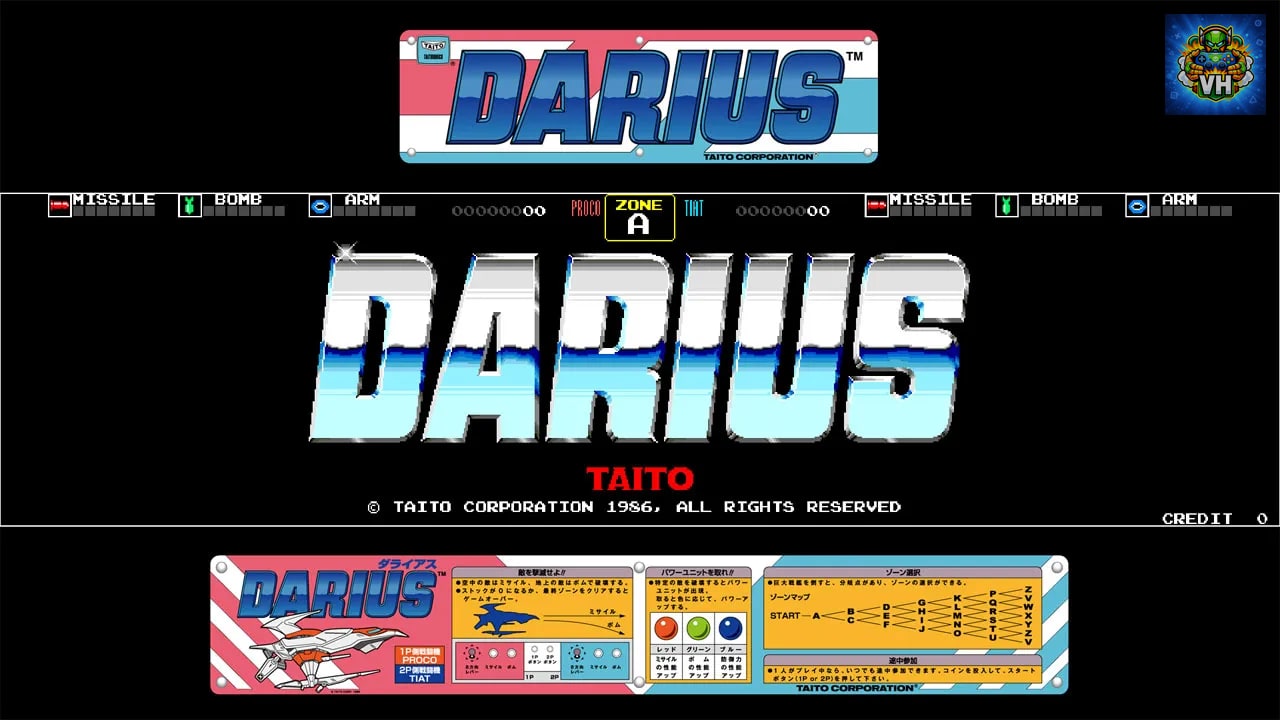Arcade Archives DARIUS Nintendo Switch - ảnh màn hình 2