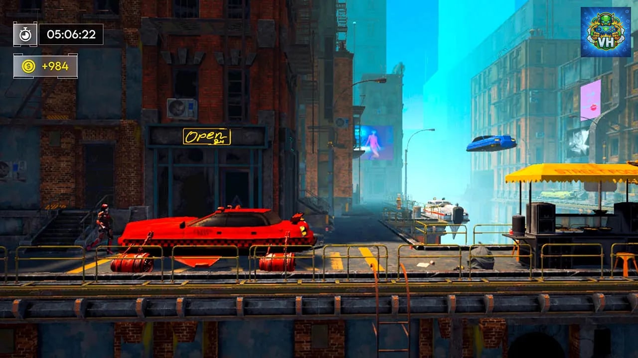 Cyber Taxi Simulator Nintendo Switch - ảnh màn hình 5