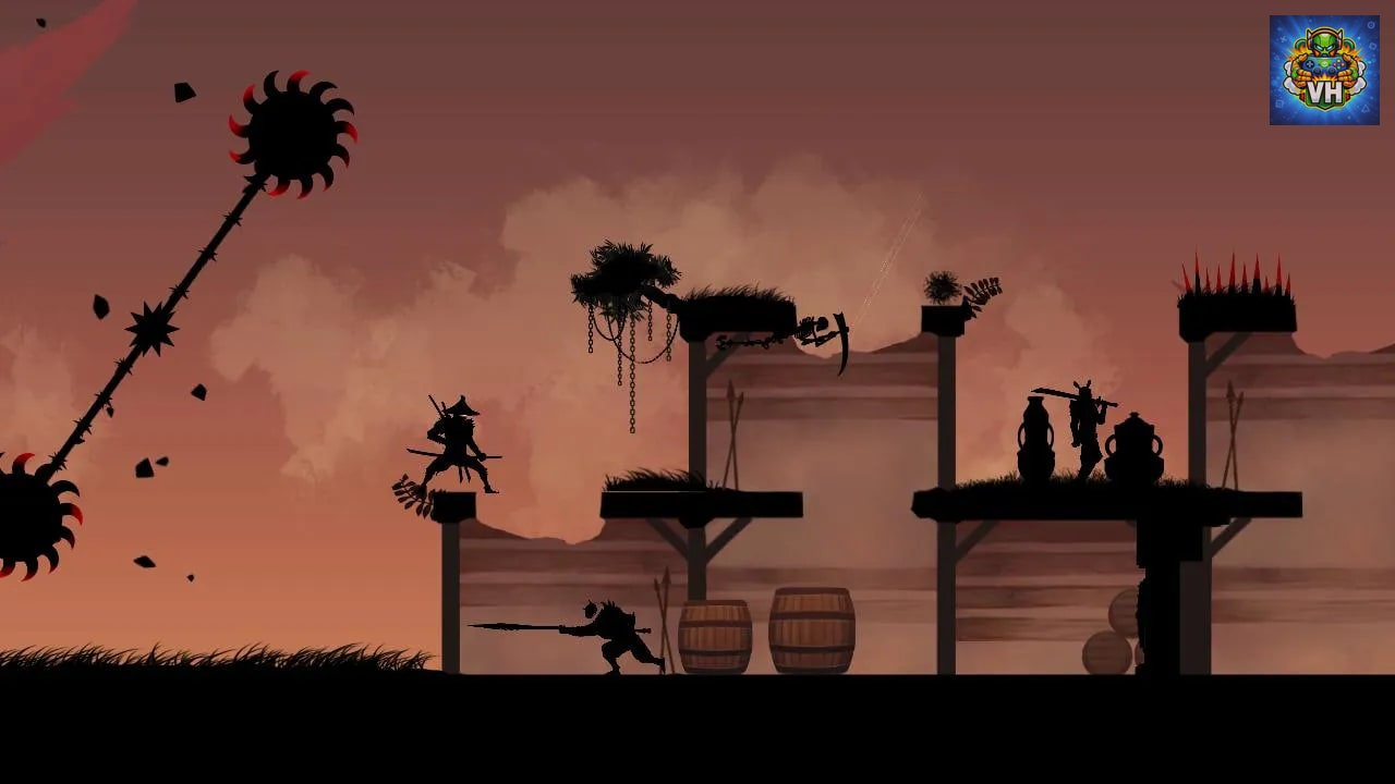 Shadow Samurai Revenge Nintendo Switch - ảnh màn hình 4
