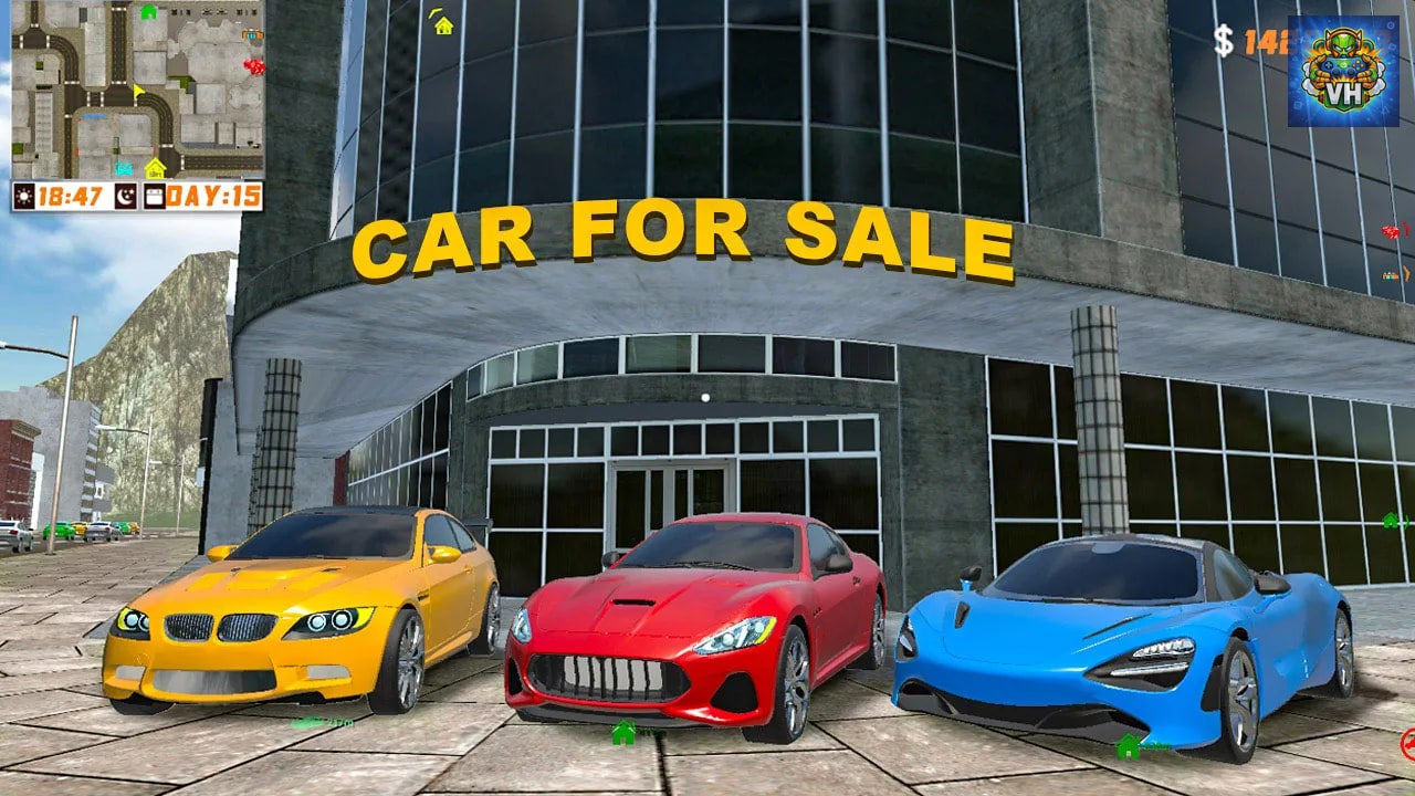 Car for Sale Simulator 2023 - Car Mechanic, Wash, Car Flipper Nintendo Switch - ảnh màn hình 1