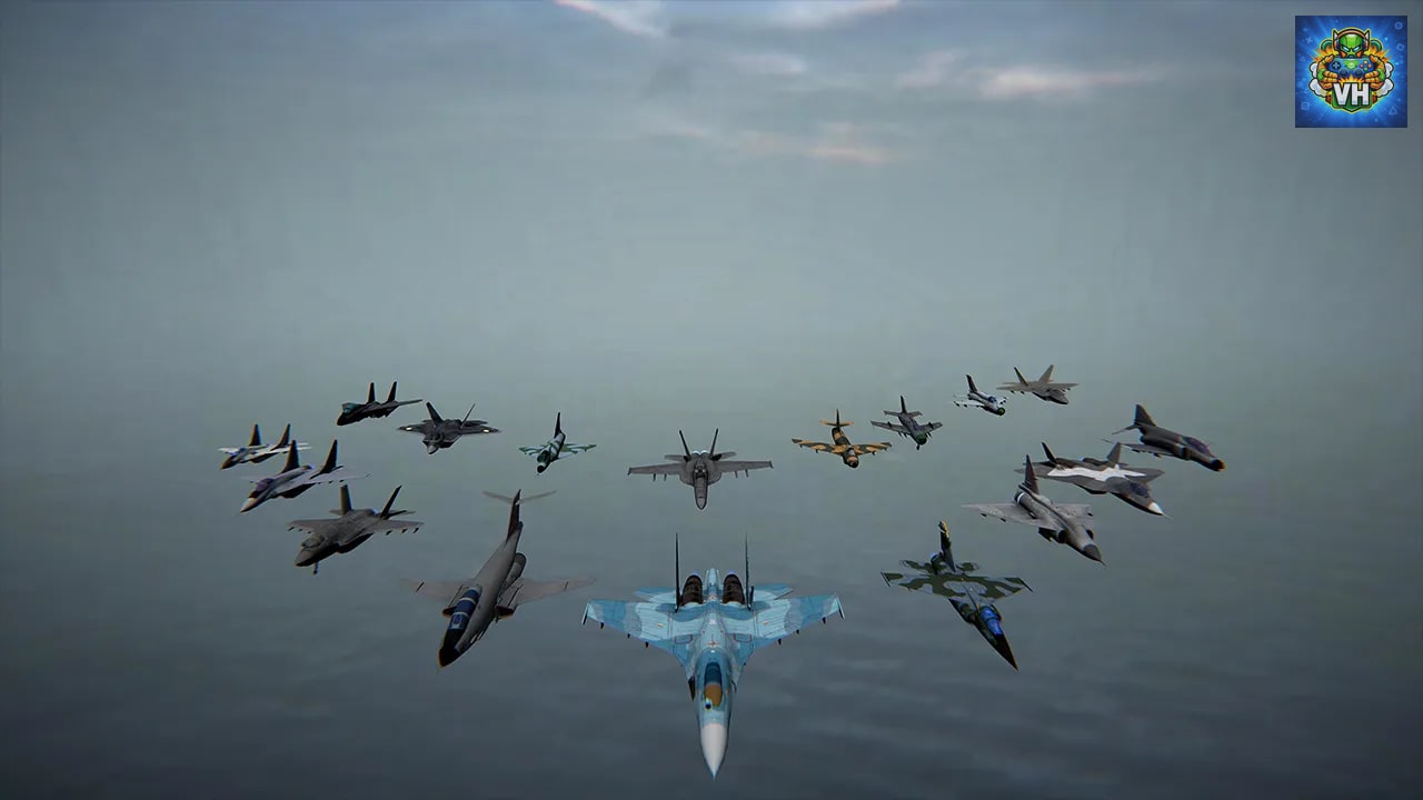 Horizon Midnight Sky Combat Aircraft - War Arena Flight Simulator 2022 Nintendo Switch - ảnh màn hình 7