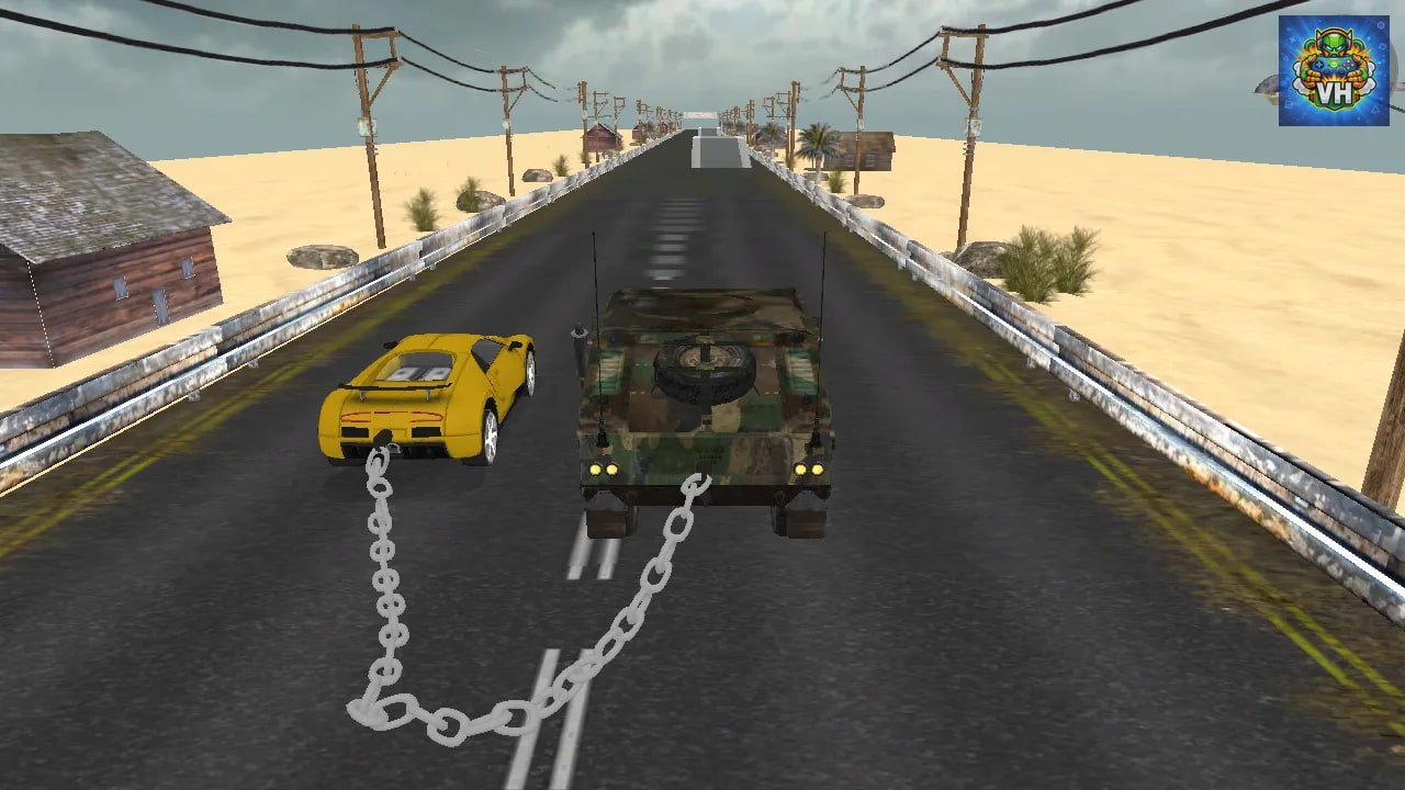 Chain Car Stunt Simulator - 3D Extreme Highway Car Driving Games Nintendo Switch - ảnh màn hình 6
