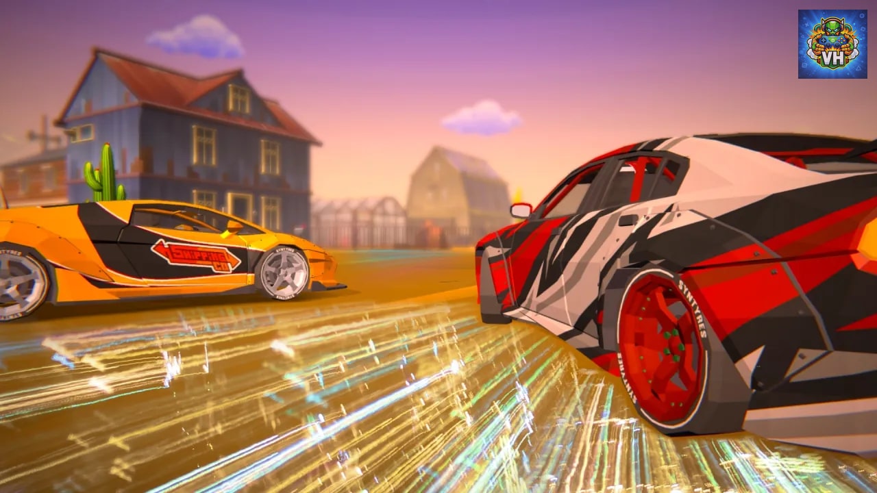 Polyturbo Drift Racing Simulator Nintendo Switch - ảnh màn hình 6