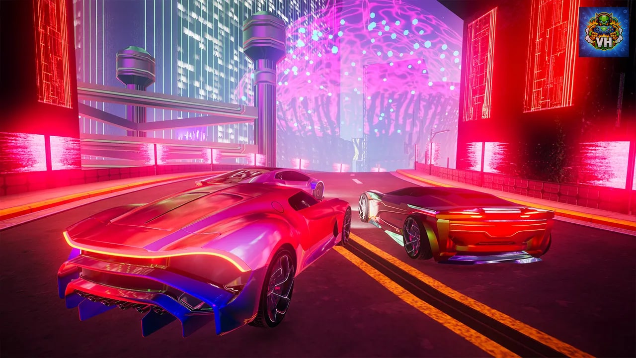 Neon Drifter - Cyber Racing Nintendo Switch - ảnh màn hình 4