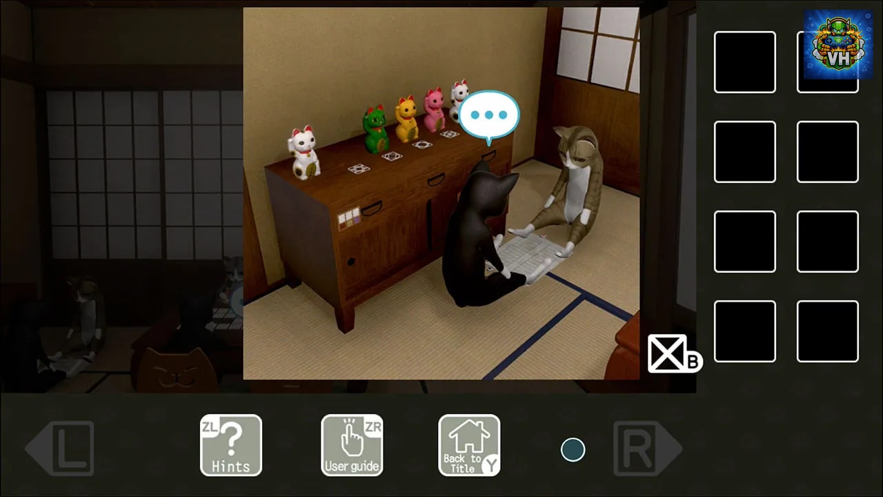 Japanese NEKOSAMA Escape -The Old Inn- Nintendo Switch - ảnh màn hình 2