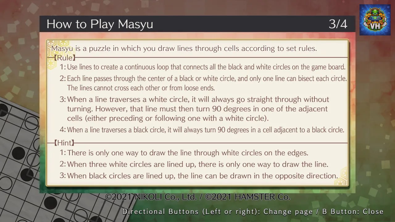 Puzzle by Nikoli S Masyu Nintendo Switch - ảnh màn hình 10