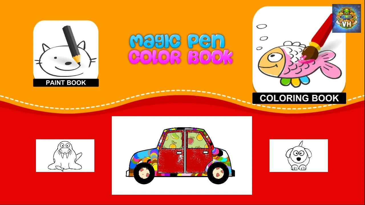 Magic Pen Color Book Nintendo Switch - ảnh màn hình 2