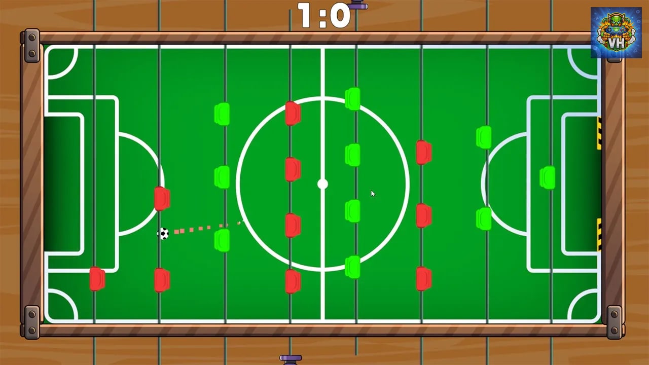 Foosball League Cup: Arcade Table Football Simulator Nintendo Switch - ảnh màn hình 4