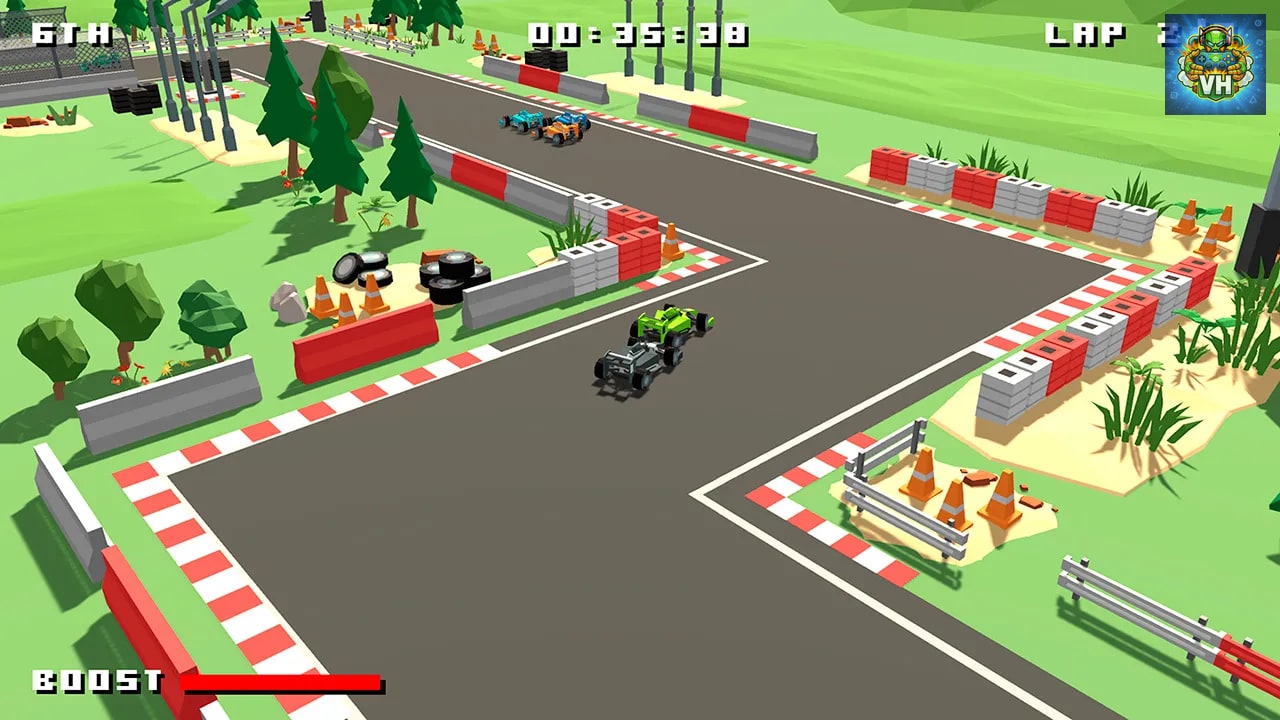 Formula Bit Racing DX Nintendo Switch - ảnh màn hình 2