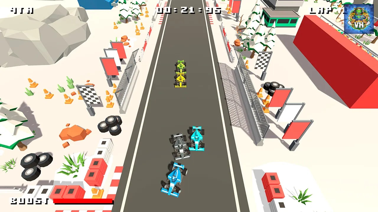 Formula Bit Racing DX Nintendo Switch - ảnh màn hình 3
