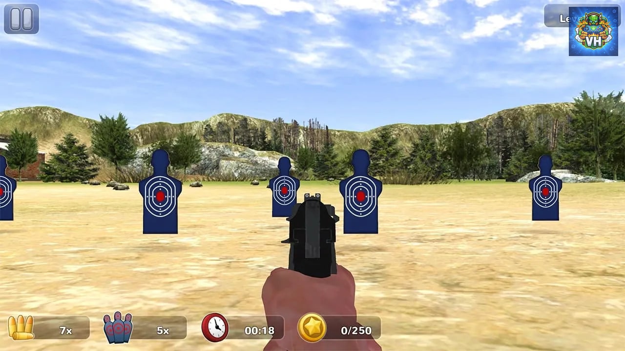 The Shooting Range 3D: Shooting Gallery Simulator Nintendo Switch - ảnh màn hình 3