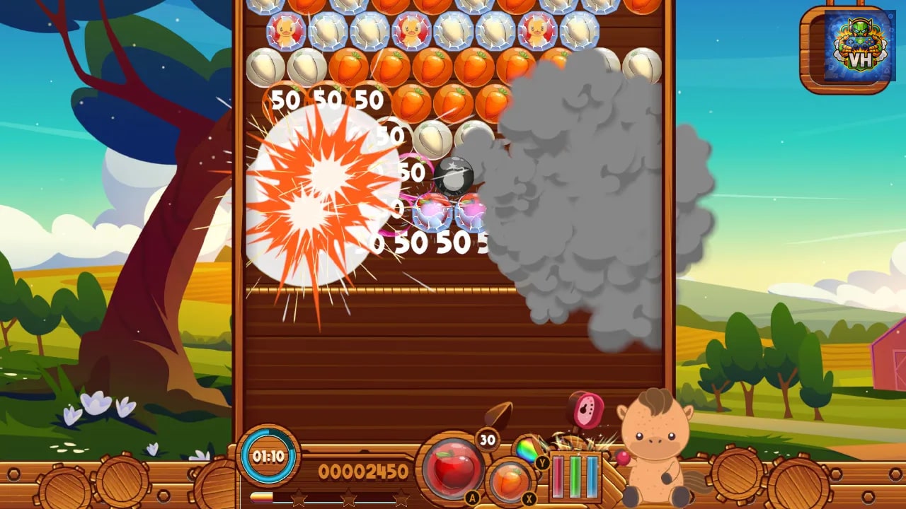 Bubble Shoot Farm Nintendo Switch - ảnh màn hình 5