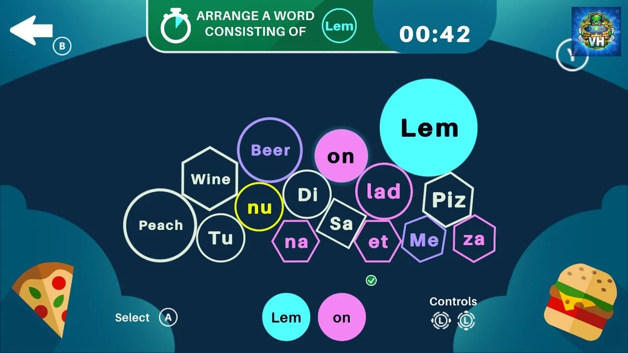 Learn Words - Use Syllables Nintendo Switch - ảnh màn hình 2