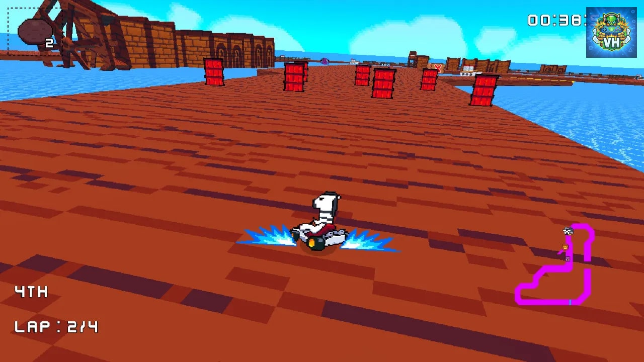 Retro Kart Rush Nintendo Switch - ảnh màn hình 4